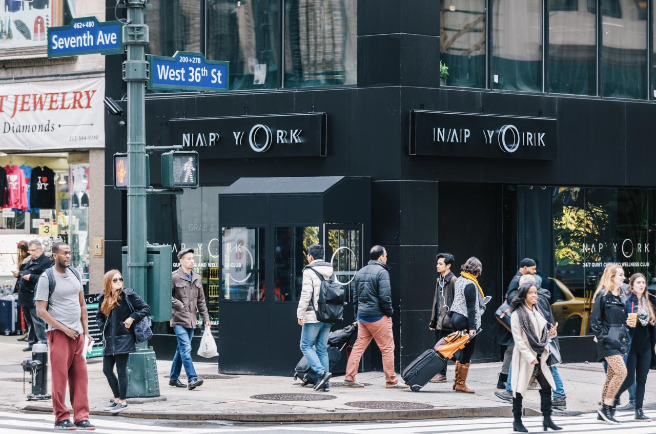 Nap York - Capsule Pods Hotell New York Exteriör bild